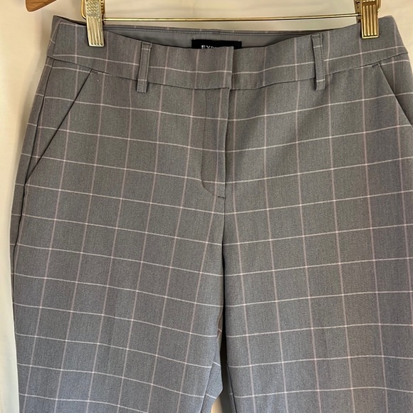 EUC Express Stretch Columnist Ankle size 4R gray pants - Picture 12 of 16